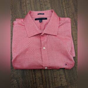 Tommy Hilfiger Men's Cherry Button Down Shirt